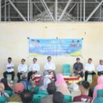 Wabup Lahmudin Hambali Sampaikan Sambutan Pada Penyerahan Bantuan Oleh Gubernur Gorontalo Gusnar Ismail