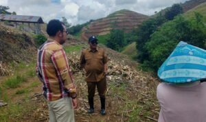 Bupati Boalemo, Rum Pagau tinjau langsung lokasi pertanian model terasering