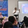 upati Boalemo Rum Pagau saat membuka Workshop pengenalan Pembelajaran mendalam (Deep Learning) Guru IPA dan Matematika SMP se Kabupaten Boalemo
