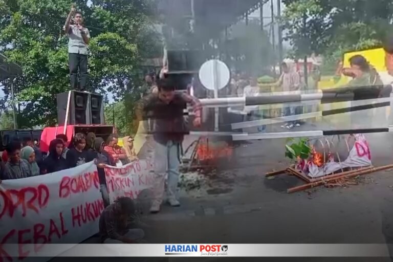 AMMPB Demo Kejaksaan Boalemo, Minta Aleg Boalemo Diperiksa Atas Perkara Perdis Fiktif