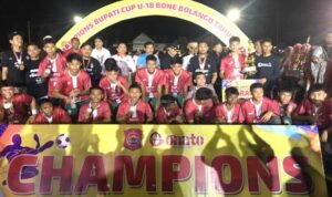 Penutupan Bupati CUP U-18 Bone Bolango