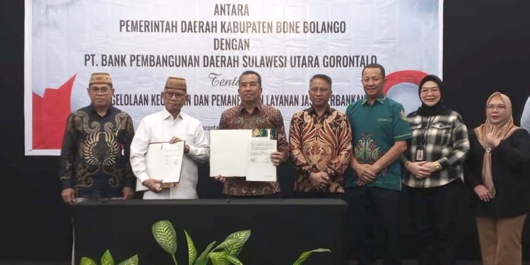 Pemkab Bone - Bolango dan BSG Jalin Kerjasama (Foto : Diskominfo)