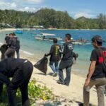 Forsil BUMN Gorontalo Bersihkan Sampah di Kawasan Pesisir Boalemo