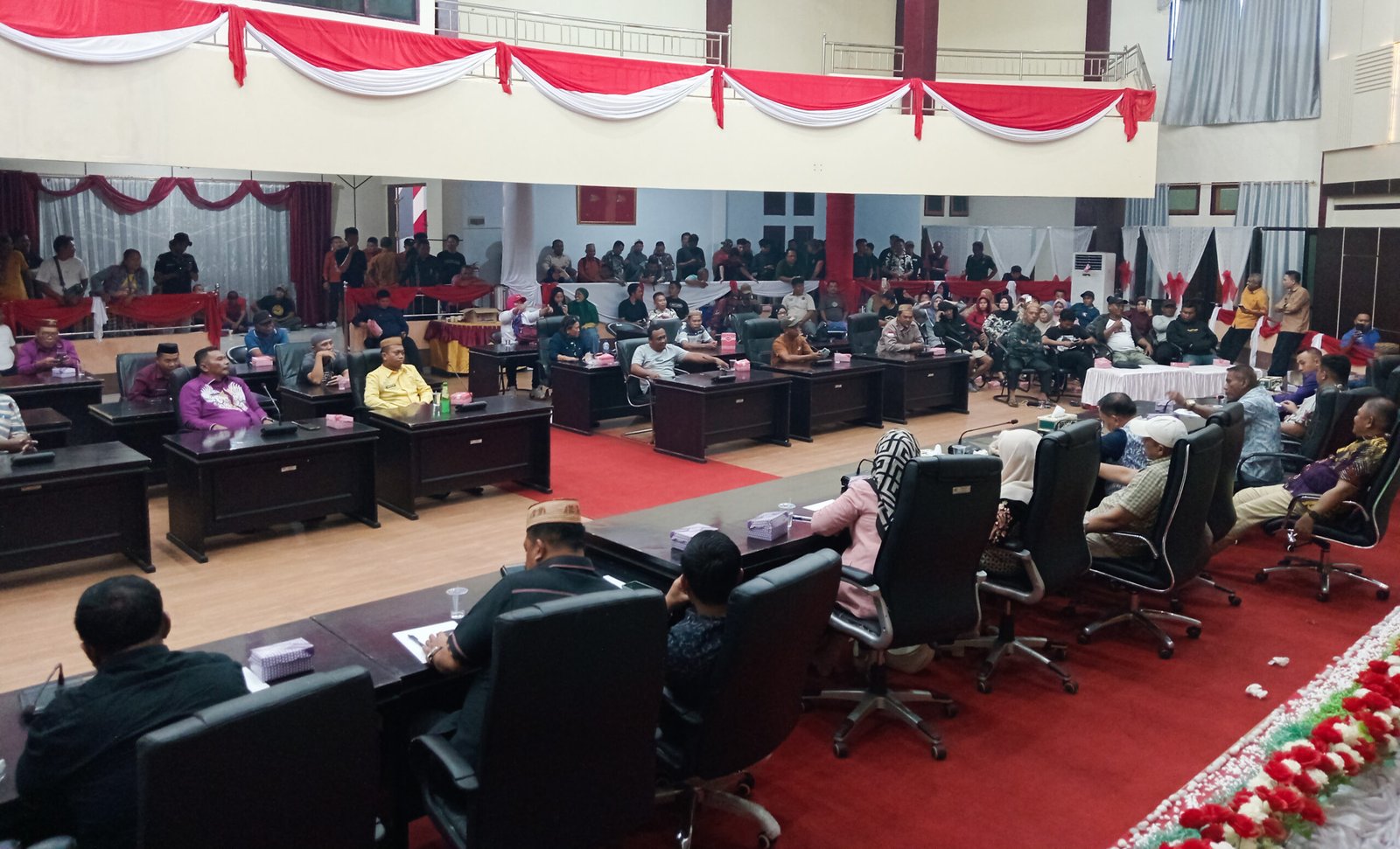 DPRD Pohuwato Gelar RDP Bersama Masyarakat Pemilik Laham Tambang