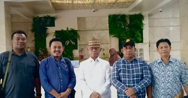 Bupati Bone Bolango, Ismet Mile didampingi tim hukum Pemerintah Kabupaten melakukan kunjungan kerja ke Kementerian Agraria dan Tata Ruang/Badan Pertanahan Nasional