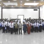 Kegiatan Orientasi Pegawai Pemerintah dengan Perjanjian Kerja (PPPK) Tahap I Formasi Tahun 2024 yang dibuka secara resmi Sekretaris Daerah Kabupaten Bone Bolango, Iwan Mustapa, di Aula BPMP Provinsi Gorontalo, Kamis (16/10/2025. (F.AKP-Diskominfo)