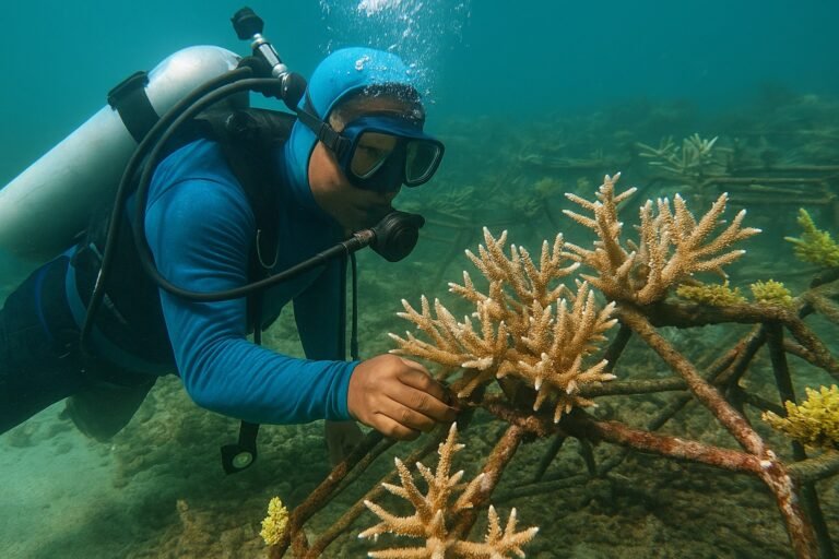 Kolaborasi Peneliti, Warga Pesisir, dan Pemerintah Pulihkan Terumbu Karang Botutonuo