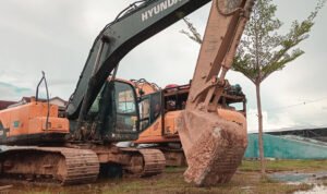 Digunakan untuk Kegiatan PETI Hutino, Satu Unit Alat Berat Excavator Diamankan Polres Pohuwato