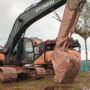 Digunakan untuk Kegiatan PETI Hutino, Satu Unit Alat Berat Excavator Diamankan Polres Pohuwato