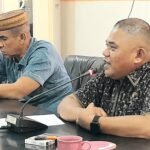 Ketua Komisi III DPRD Pohuwato Nasir Giasi, pimpin Rapat Dengar Pendapat