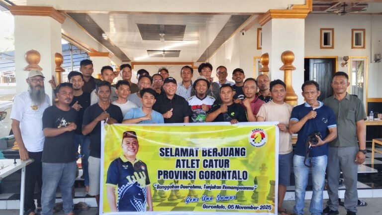 Pengprov Percasi Gorontalo Kirimkan Atlet Dalam Kejurnas Catur 2025 di Mamuju ( Sumber foto : Pengprov Percasi)