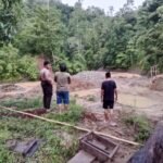 Lokasi PETI Km 16 Popayato ( Sumber : Polsek Popayato)