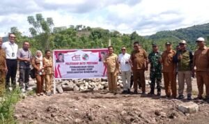 Peletakan Batu Pertama Pembangunan Gerai dan Gedung KDMP (sumber Humas)
