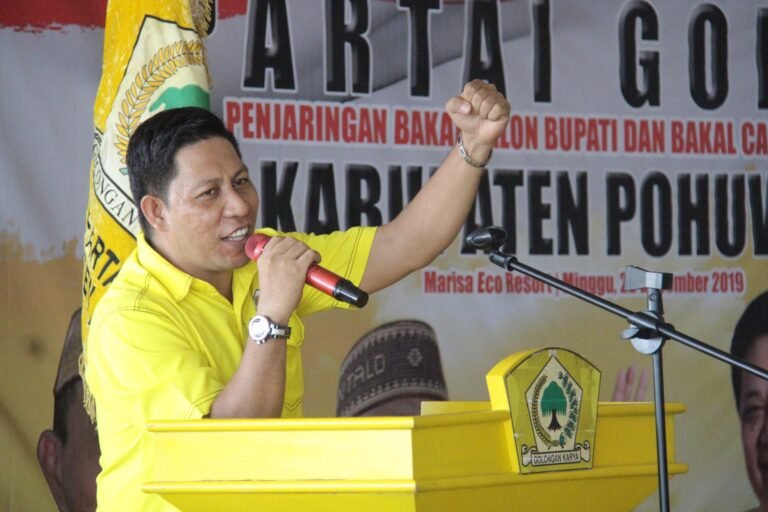 Sekretaris Golkar Pohuwato Al Amin Udual ( Foto : Ronald Tine)