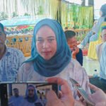 Anggota DPRD Pohuwato Yuliani Rumampuk Saat Menghadiri Family Gathering BJA Group, Sabtu, 22 November 2025 ( Foto : Imam)