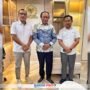 Wakil Bupati Boalemo, Lahmuddin Hambali didampingi Kadis PUPR, Supandra Nur temui Wakil Ketua Banggar DPR RI, Muhidin Said