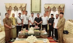 Boalemo, Rum Pagau didampingi Wakil Bupati, Lahmudin Hambali, Sekretaris Daerah Sherman Moridu, Kepala DKP Asra Umar Murad serta dihadiri Camat Tilamuta Ruslin Limalo, Kepala Desa dan Ketua Koperasi Merah Putih, menerima kunjungan tim survey sosek dari KKP.