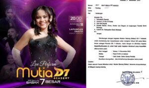 Bupati Bone Bolango, Ismet Mile Ajak Masyarakat Dukung Mutia di Dangdut Academy 7