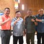 (Kanan - Kiri) Foto Bersama Anggota DPR RI Golkar Rusli Habibie, Nasir Giasi, Beni Nento dan Anggota DPD RI Syarif Mbuinga
