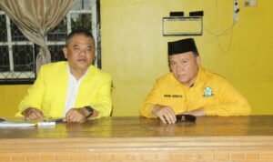 Momen Beni Nento Temani Nasir Giasi Mendaftar Bakal Calon Ketua DPD Golkar Pohuwato periode 2025 - 2030