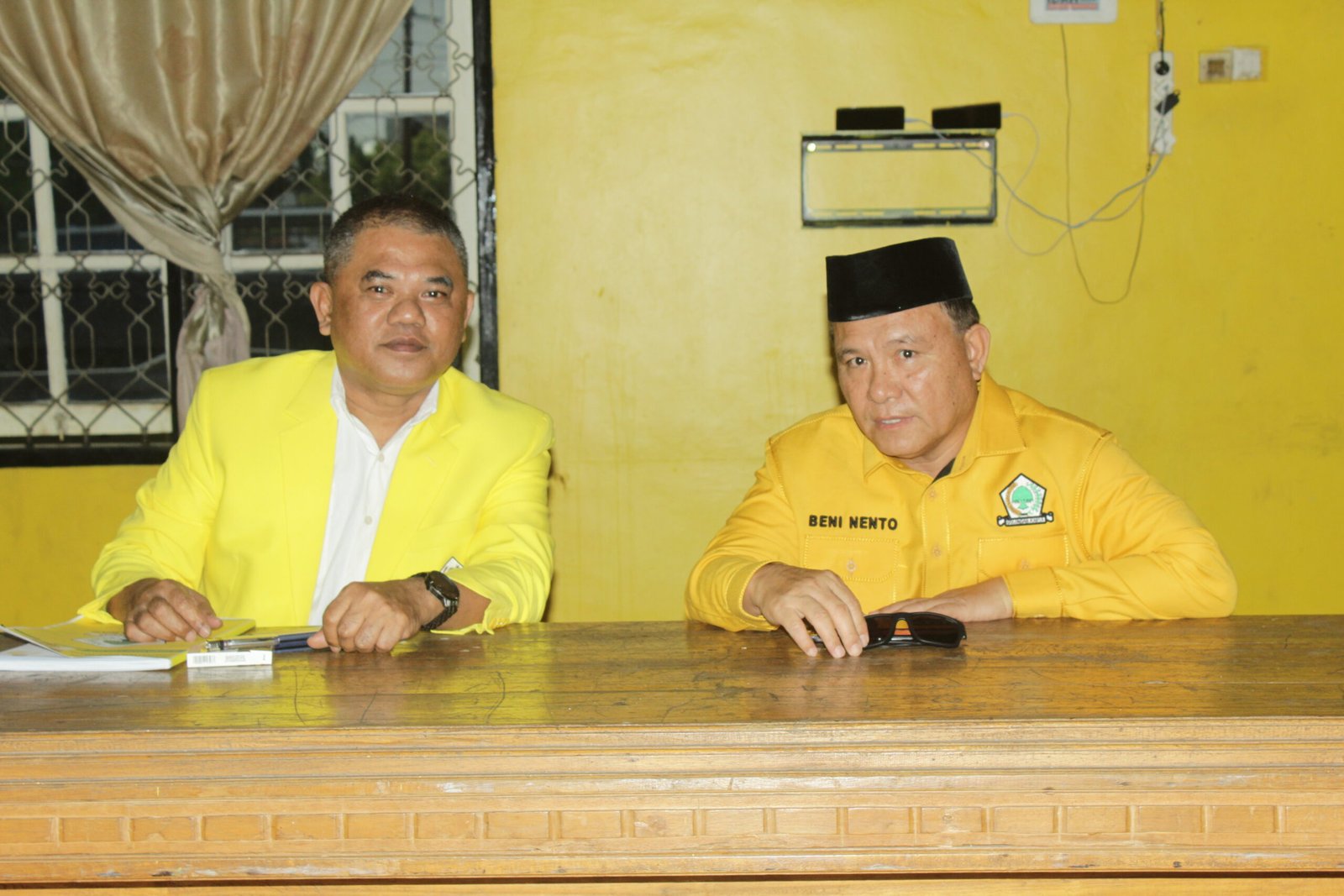 Momen Beni Nento Temani Nasir Giasi Mendaftar Bakal Calon Ketua DPD Golkar Pohuwato periode 2025 - 2030