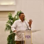 Bupati Boalemo, Rum Pagau membuka seleksi terbuka jabatan pimpinan tinggi Pratama. (Foto : Prokopim Pemda Boalemo)