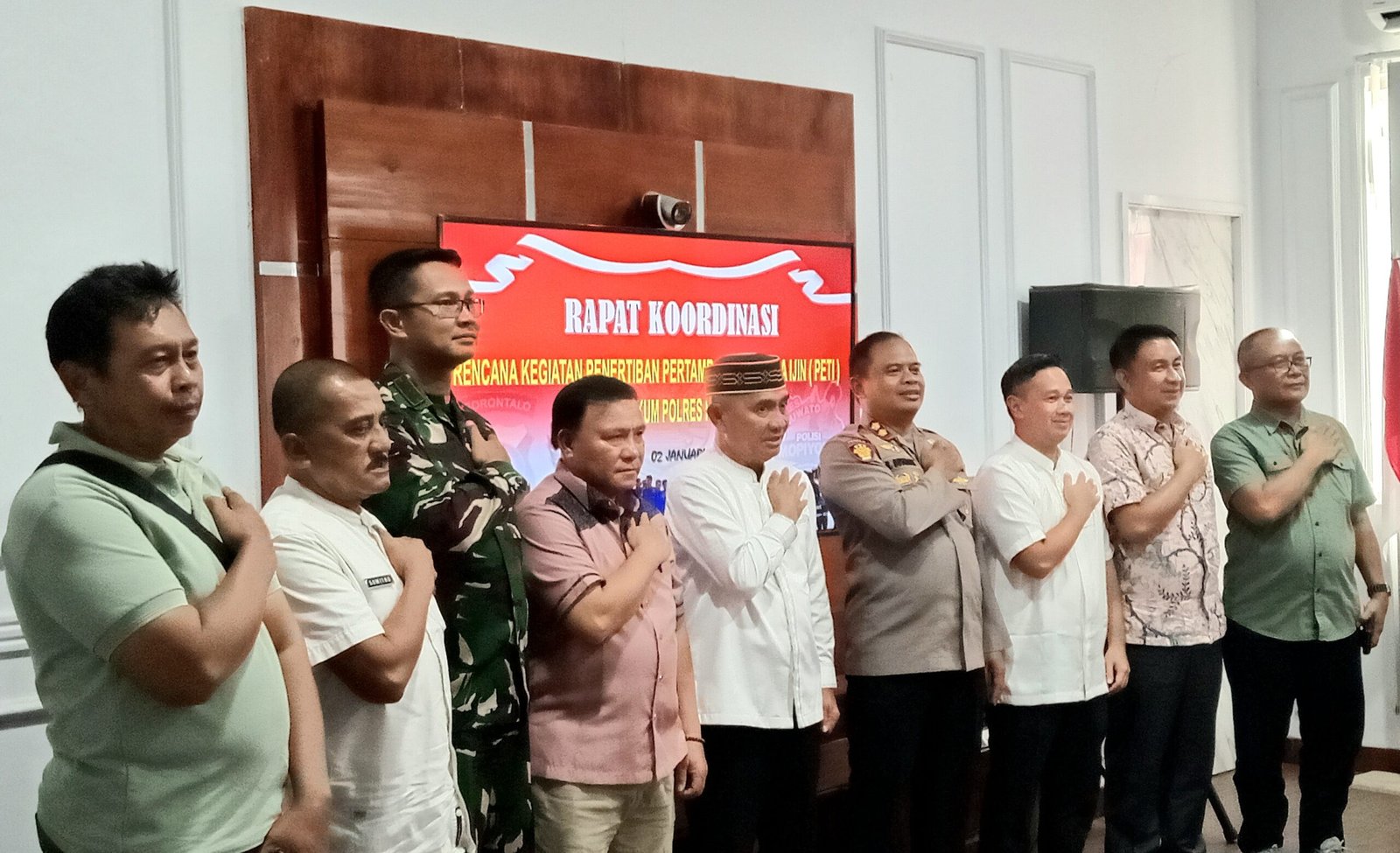 Forkopimda Pohuwato Gelar Rakor Rencana Penertiban Kegiatan PETI