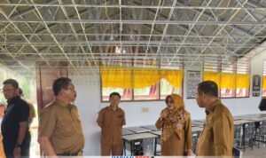 Bupati Boalemo Tinjau SMPN 3 Mananggu Bupati Boalemo Tinjau SMPN 3 Mananggu