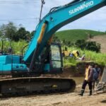 Alat Berat yang Diduga Digunakan untuk Kegiatan PETI Tamaila Utara (Foto : Ayis)