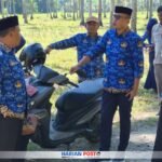 Peninjauan lokasi pembangunan Batalyon TNI oleh Wakil Bupati Boalemo, Lahmuddin Hambali