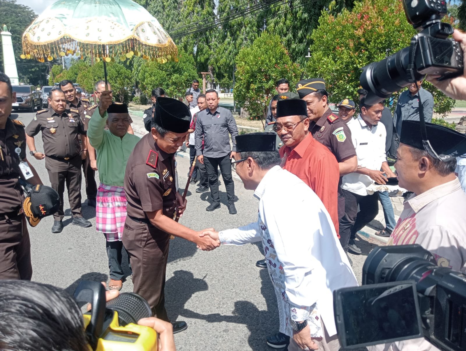 Bupati Boalemo Rum Pagau Sambut Kunjungan Kajati Gorontalo