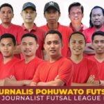 Skuad Jurnalis Pohuwato Fc (Foto : Ronald Tine)