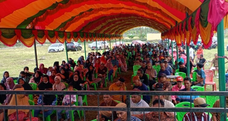 Rapat Anggota Tahunan Koperasi Bukit Sawit Popayato Tahun Buku 2025 ( dok. pengurus BSP)