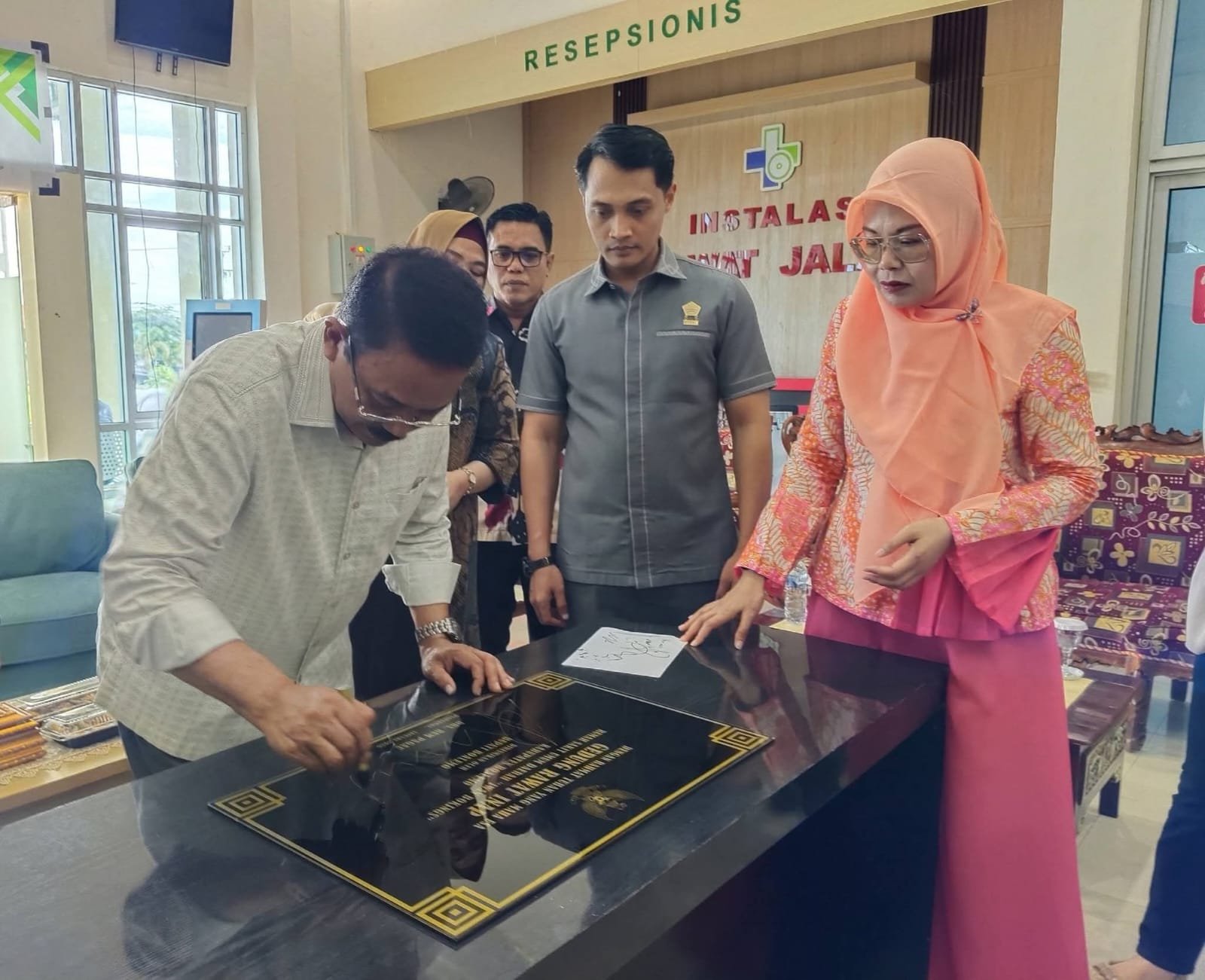 Peresmian Gedung Baru RSUD Iwan Bokings oleh Bupati Boalemo Rum Pagau (Foto Prokopim Setda Boalemo)