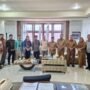 Wakil Bupati Boalemo, Lahmuddin Hambali saat menerima tim BPK RI Perwakilan Provinsi Gorontalo
