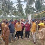 Wakil Menteri Pendidikan Tinggi, Sains, dan Teknologi (Wamendiktisaintek), Stella Christie, meninjau lahan pembangunan Sekolah Garuda di Kabupaten Boalemo