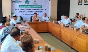 Rapat Pleno Penetapan Nilai Zakat Fitrah Ramadhan 1447 H dan Nilai Fidyah Tahun 2026
