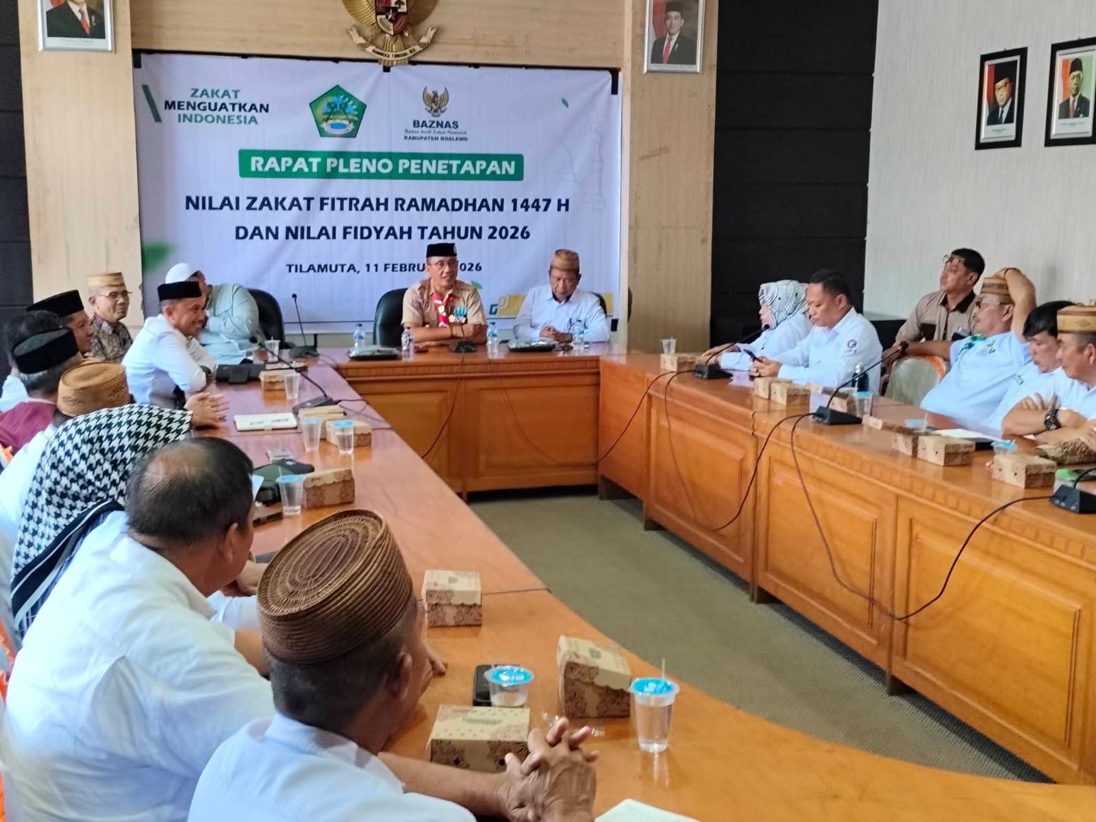 Rapat Pleno Penetapan Nilai Zakat Fitrah Ramadhan 1447 H dan Nilai Fidyah Tahun 2026