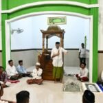 Safari Ramadhan Pemkab Boalemo di Masjid Al I' Mal Desa Hulawa Paguyaman