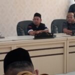 Pengawas SPBU Tilamuta, Herman Mahmud saat menghadiri Rapat Dengar Pendapat (RDP) terkait penyaluran BBM Bersubsidi yang digelar DPRD Boalemo