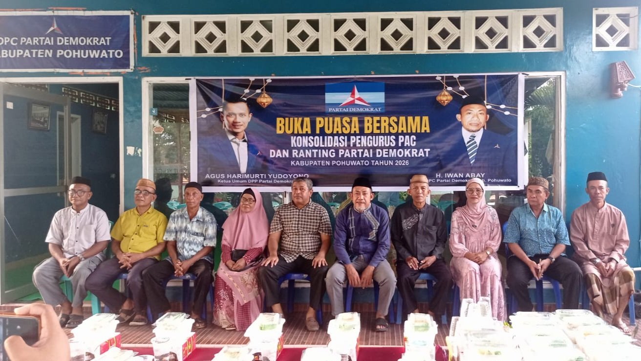 Partai Demokrat Pohuwato Gelar Buka Puasa Bersama