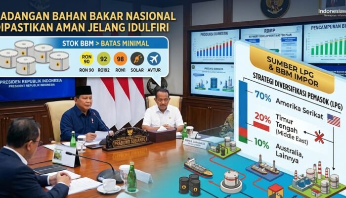 Jelang Idulfitri, Cadangan Bahan Bakar Nasional Dipastikan Aman