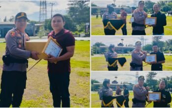 Polres Boalemo Beri Penghargaan Kepada Empat Wartawan Boalemo