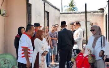 Pemkab Bone Bolango Temui Korban Kebakaran