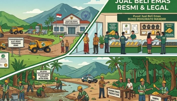 Empat Fraksi DPRD Pohuwato Dorong Percepatan IPR dan Solusi Tata Niaga Emas