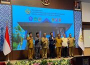 Bupati Bone Bolango, Ismet Mile, serahkan Laporan Keuangan Pemerintah Daerah (LKPD) Unaudited Tahun Anggaran 2025 kepada Badan Pemeriksa Keuangan (BPK) RI Perwakilan Provinsi Gorontalo, Selasa, 31 Maret 2026.