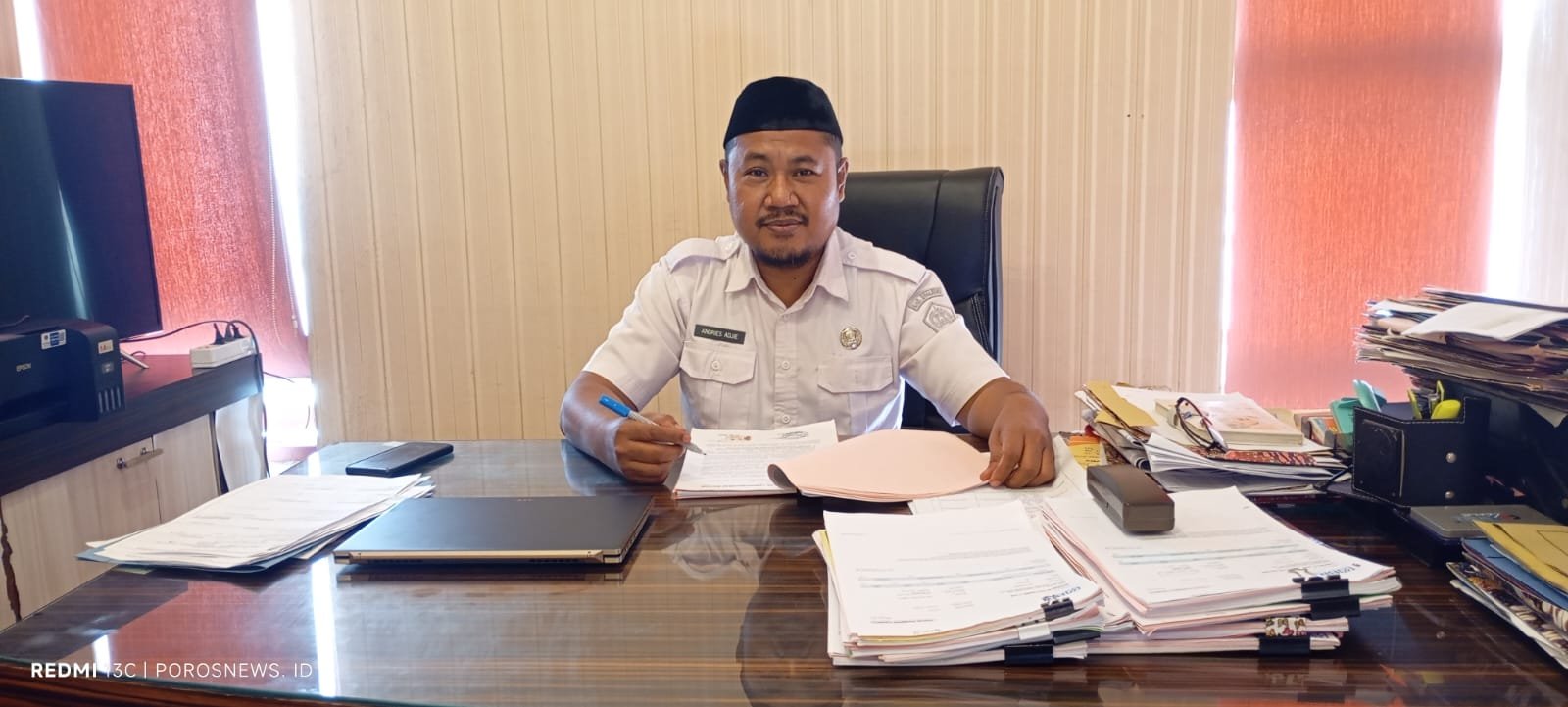 Kepala BPKPD Boalemo, Andres Adjie pastikan Pemkab Boalemo segera bayarkan THR ASN Boalemo