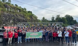 Bersama Jurnalis, Polres Boalemo Bagikan 350 Paket Takjil untuk Pengendara