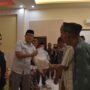 Wakil Bupati Boalemo, Lahmudin Hambali, mendampingi Wakil Gubernur Gorontalo dalam kegiatan pendistribusian Bantuan Langsung Pangan Pemerintah Provinsi Gorontalo