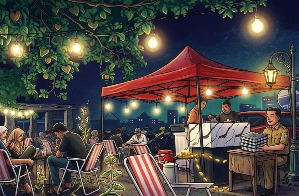 Street Coffee Pohon Cinta